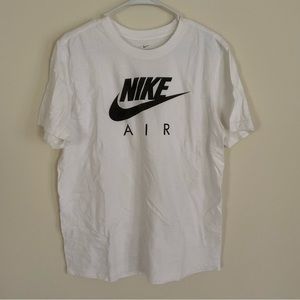 Nike white graphic tee